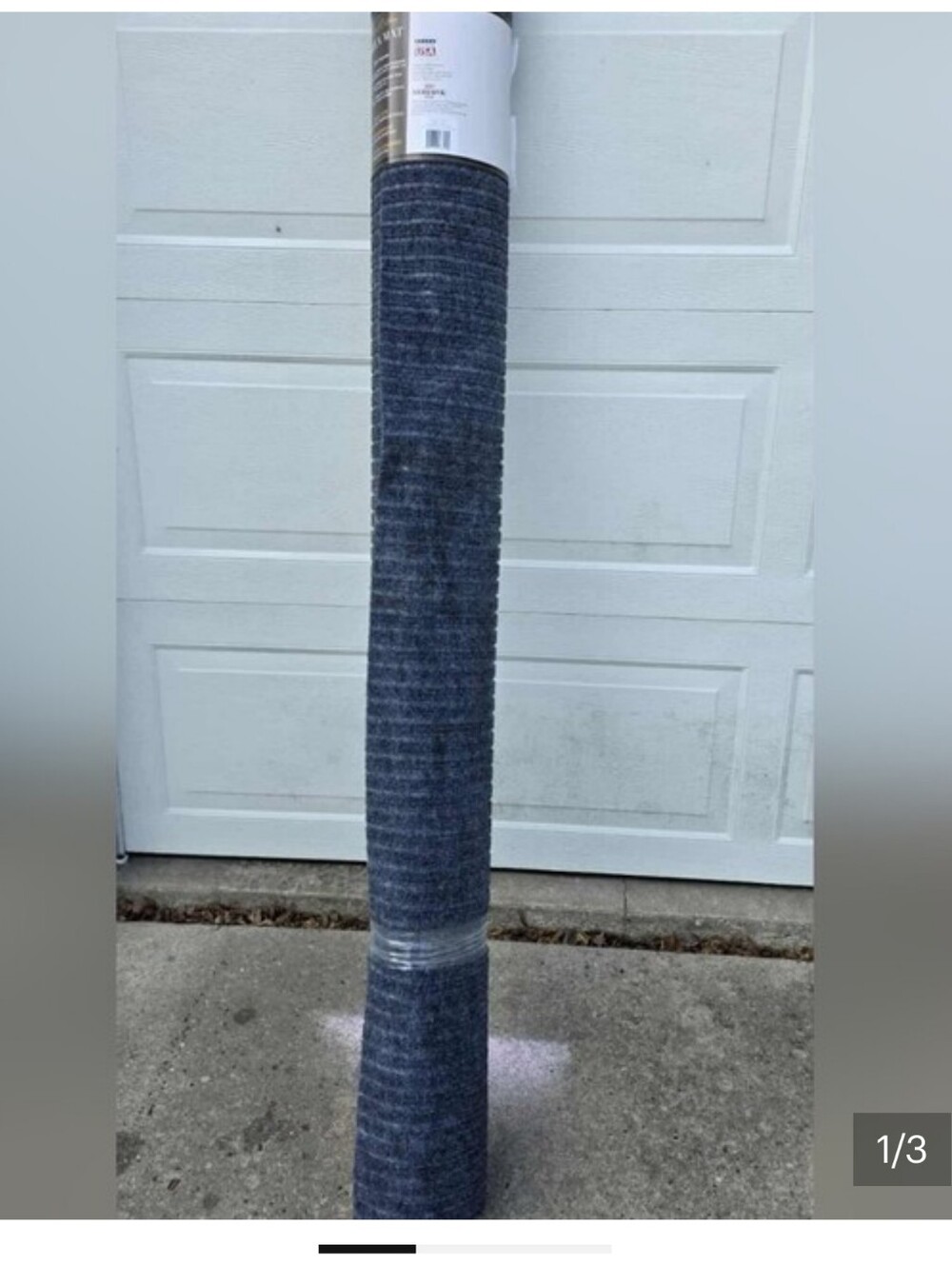 New Mohawk 6ftx9ft area rug indoor/outdoor, Lightweight, durable and soft, Grey